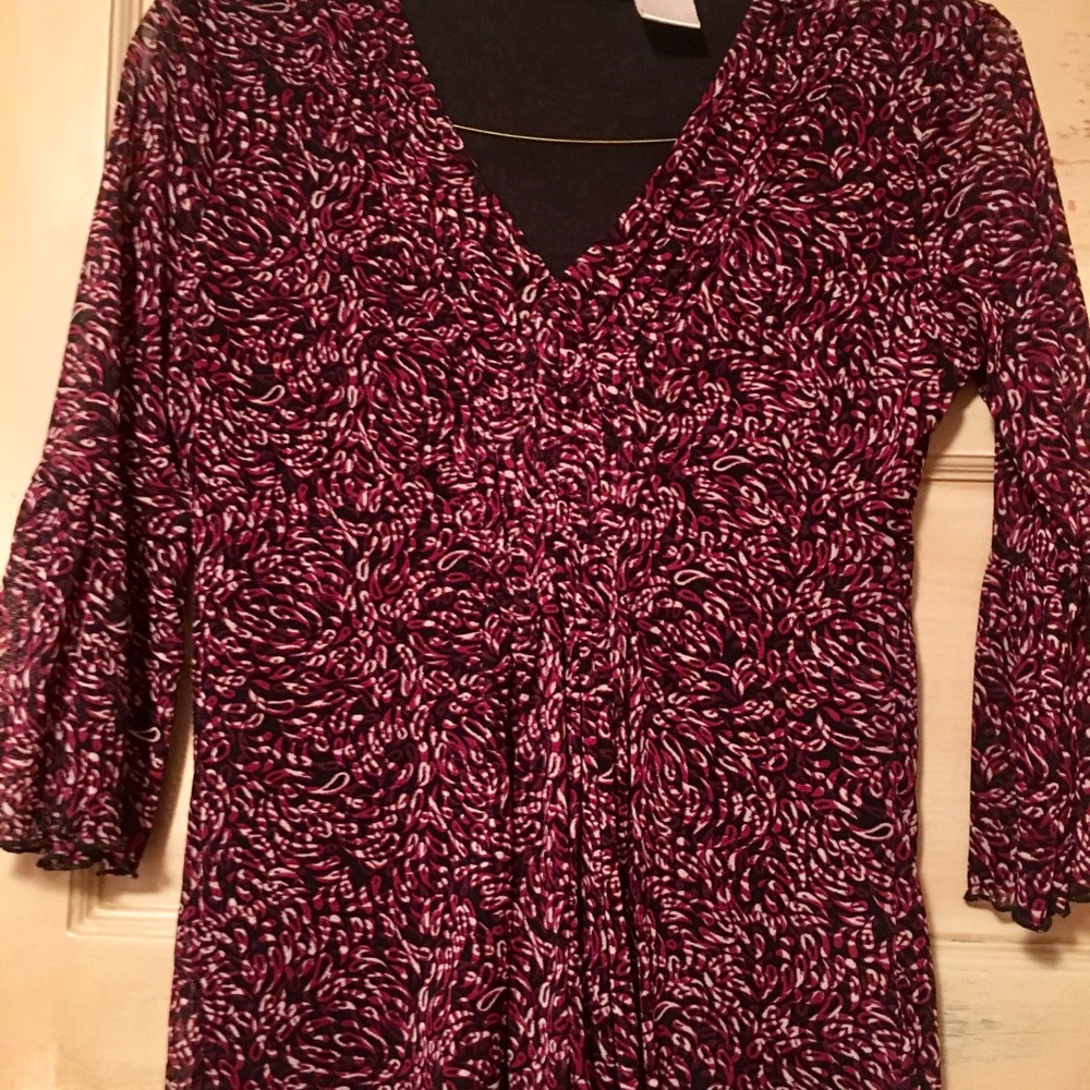 Multi colored blouse